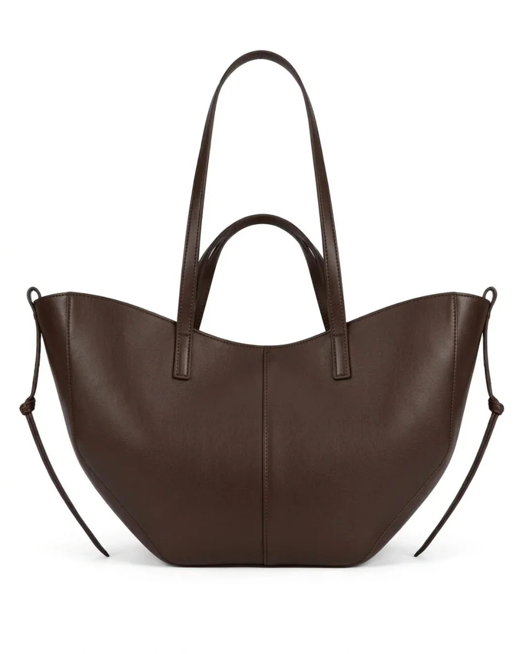 Caramel Flow Dark Brown Bag — Best Selling Luxury Tote for Women Pakistan | MYLIGHT.PK