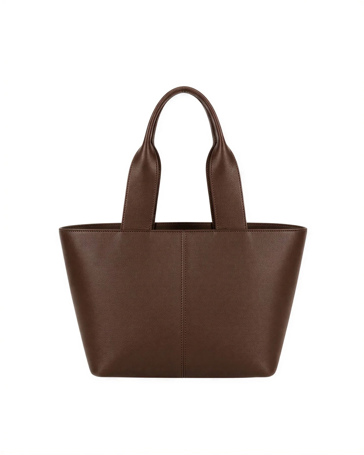 Uni Tote Bag Dark Brown – Rich Faux Leather Tote Bag for Women | mylight.pk