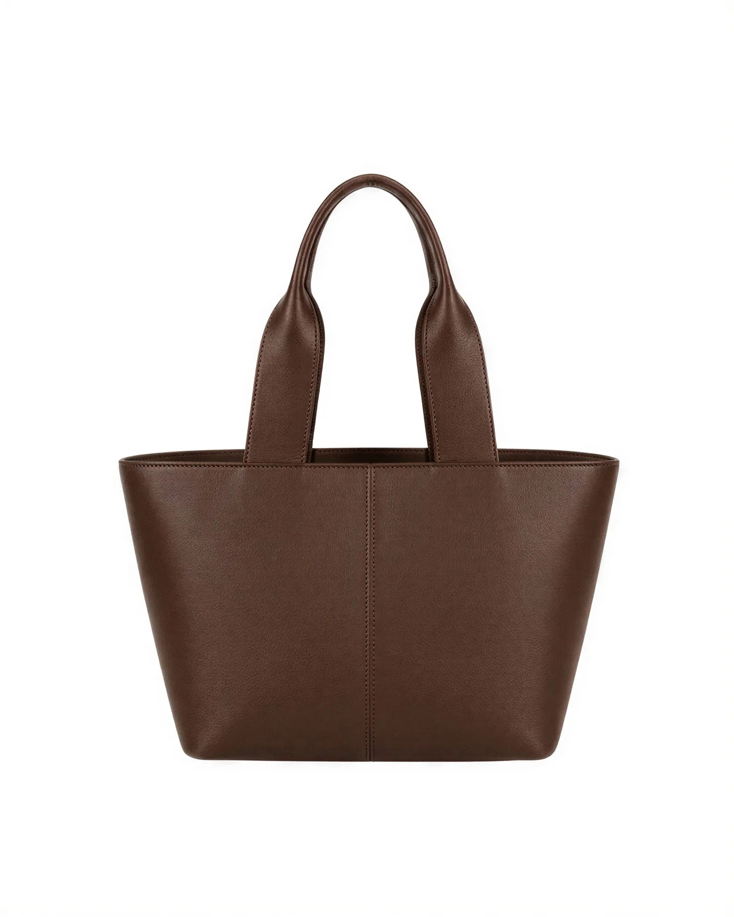 Uni Tote Bag Dark Brown – Rich Faux Leather Tote Bag for Women | mylight.pk