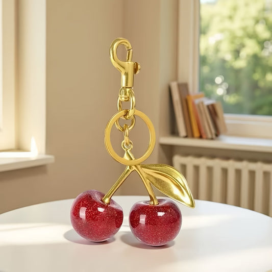 Cherry Plus Keychain — Cute Bag Charm for Women in Pakistan | MYLIGHT.PK