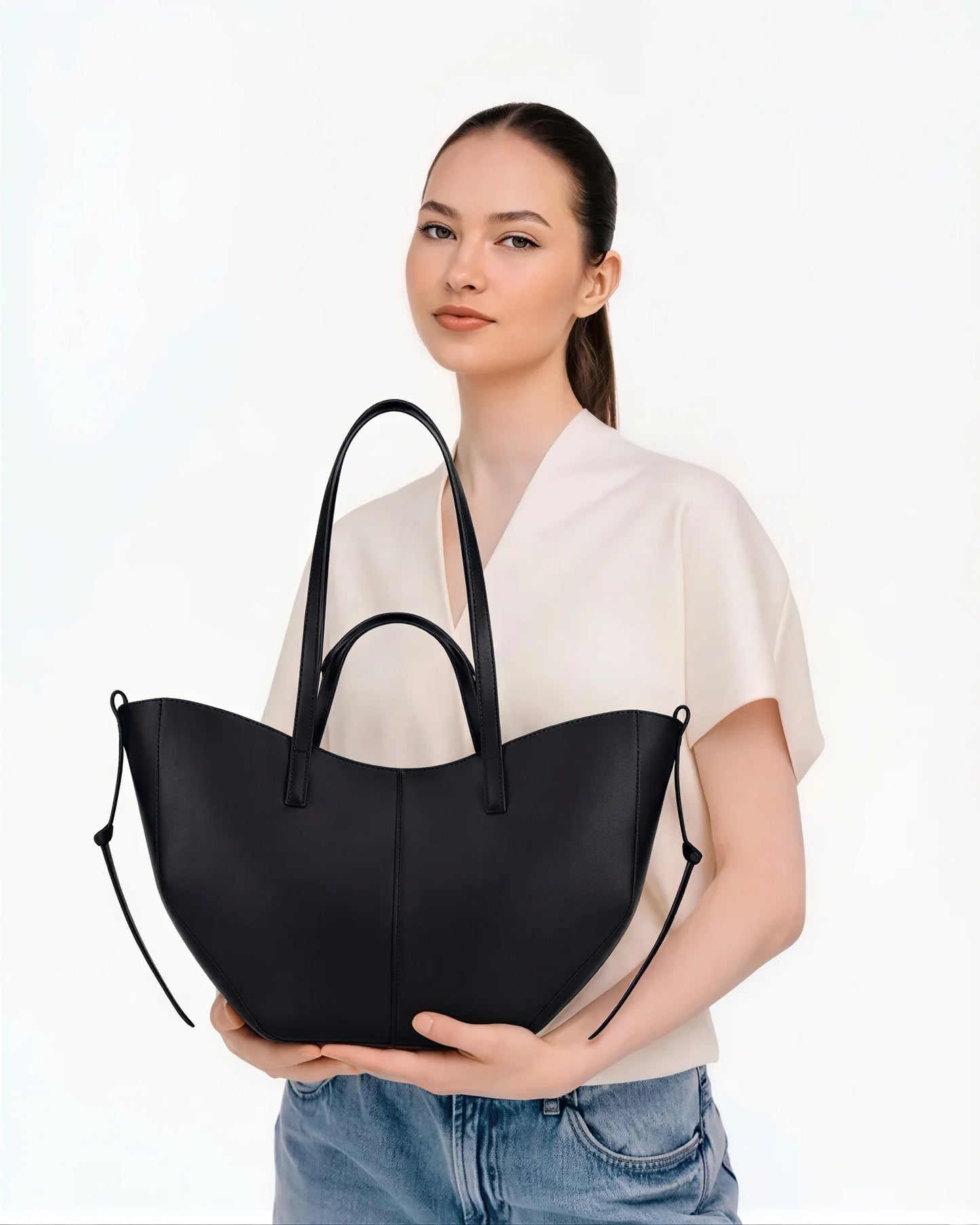 Caramel Flow Black Bag