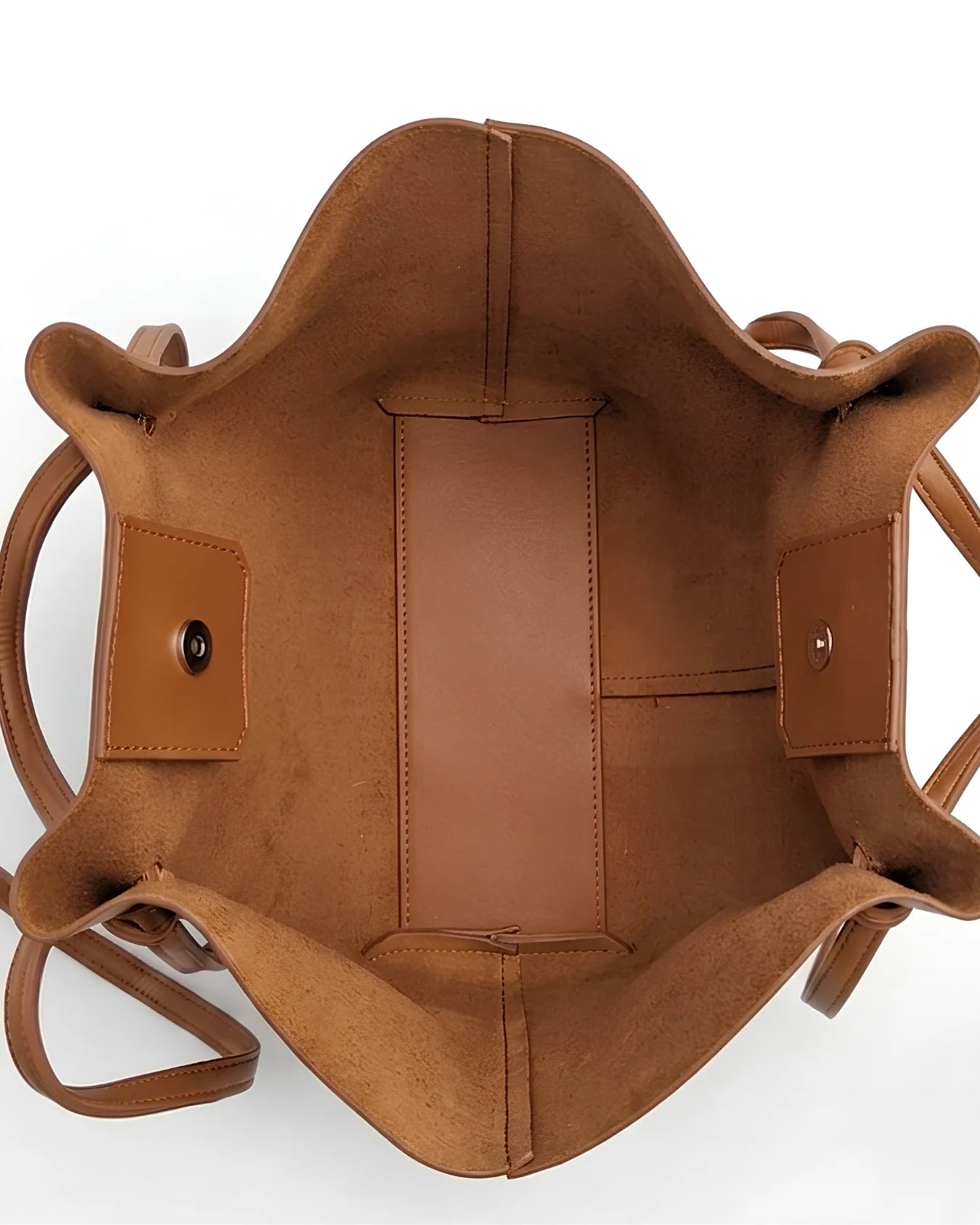 Amara Tote Brown Bag front — Structured Tote Bag for Women Pakistan