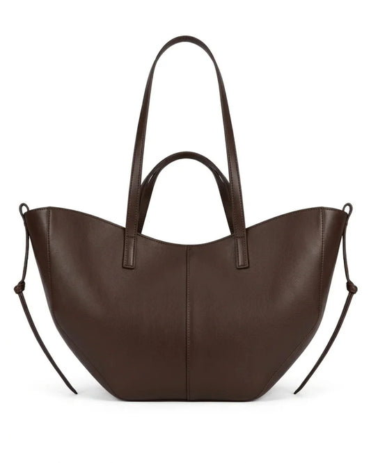 Elegant Women Handbags in Pakistan - Caramel Flow Dark Brown Bag with Inner Pocket.