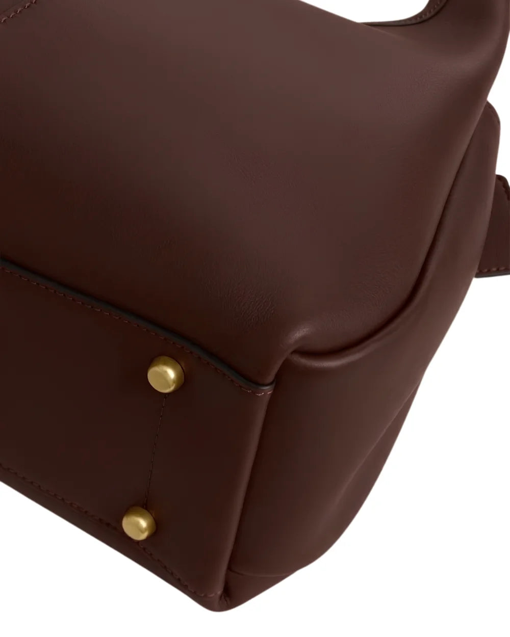 Nova Shoulder Dark Brown Bag close up — Magnetic Closure Shoulder Bag Women Pakistan